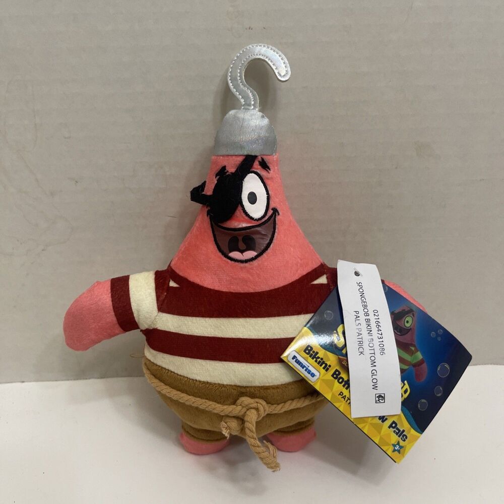 The SpongeBob Movie Search SquarePants 6" Patrick Star Plush Toy Stuffed Doll